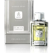 Ayat Perfumes Starlight Unisex Fragrance Luxury Dubai-Inspired Perfume Diamond Series Exotic Peach Apple Blossom Pineapple Flower Musk Patchouli Long-Lasting Scent Eau de Parfum (EDP) Mixte - Maison des fragrances