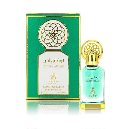 Ayat Perfumes Unisex Alcohol-Free Perfume Oil - Dubai Lovely Affair Eau de Parfum (EDP) Mixte 12ml - Maison des fragrances