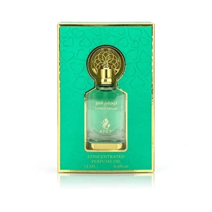 Ayat Perfumes Unisex Alcohol-Free Perfume Oil - Dubai Lovely Affair Eau de Parfum (EDP) Mixte 12ml - Maison des fragrances