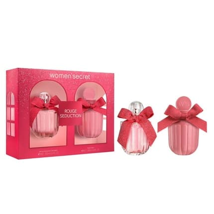 Women'secret Rouge Seduction Gift Set Women - Eau de Parfum 100ml and Body Lotion 200ml Fruity Cyprus 2 Piece Assortment