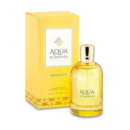 Aqua di Sorrento Partenope - Women's Women's Fragrance With Citrus Notes, Flowers, and Wood made in Italy 100ml