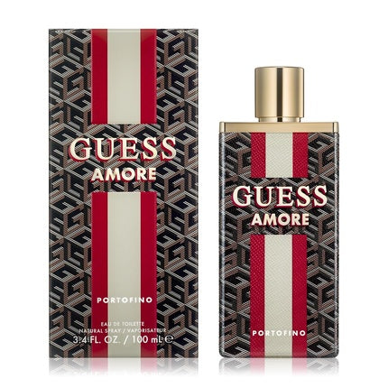 GUESS Amore Portofino Eau de Toilette for Women and Men Genderless Unisex Perfume Spray 3.4 Fl. Oz.
