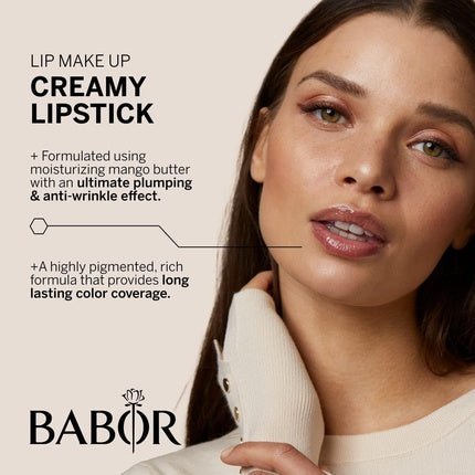 BABOR MAKE UP Lip Colour Creamy Lipstick with Care Long - Lasting Moisturising Slightly Shiny 4g 04 Nude Pink - Maison des fragrances