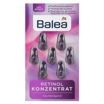Balea Concentrate Retinol Ampoules - 7 Pieces - Maison des fragrances