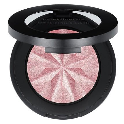bareMinerals Gen Nude Highlighting Blush 2 - in - 1 Blush + Highlighter Hybrid Silky Blendable Makeup All - Day Wear Talc Free Vegan Rose Glow - Maison des fragrances