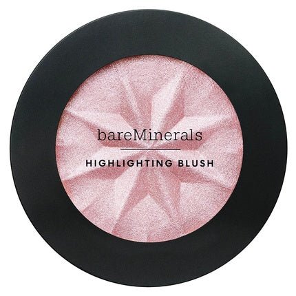 bareMinerals Gen Nude Highlighting Blush 2 - in - 1 Blush + Highlighter Hybrid Silky Blendable Makeup All - Day Wear Talc Free Vegan Rose Glow - Maison des fragrances