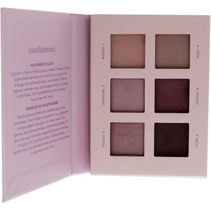 bareMinerals Mineralist Eyeshadow Palette 6 Colors 1.3g Each Heathered - Maison des fragrances