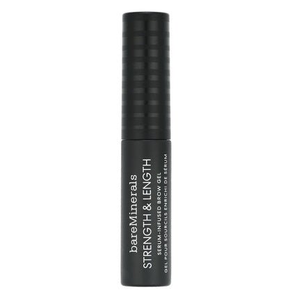 bareMinerals Strength & Length Serum - Infused Brow Gel with Plant - Based Strengthening Serum Vegan Chestnut - Maison des fragrances