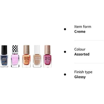Barry M 5 Piece Nail Polish Gift Set - Maison des fragrances