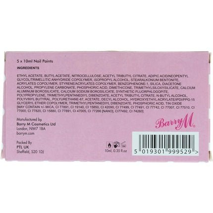 Barry M 5 Piece Nail Polish Gift Set - Maison des fragrances
