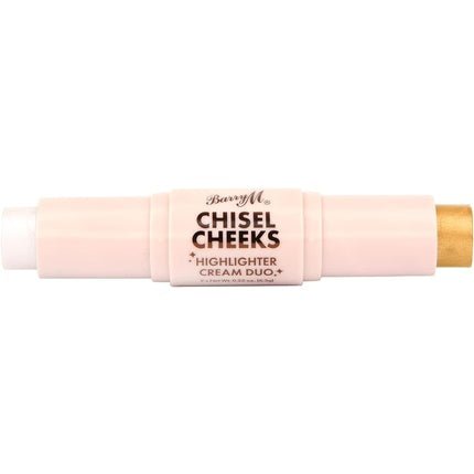 Barry M Chisel Cheeks Highlighter Cream Duo Silver/Gold 12.60g - Maison des fragrances