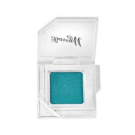 Barry M Cosmetics Clip Top Eyeshadow Palette in Shimmering Peacock Blue - Green - Maison des fragrances