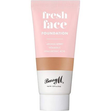 Barry M Cosmetics Fresh Face Lightweight Liquid Foundation with Hyaluronic Acid and Vitamin C Shade 12 - Maison des fragrances