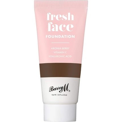 Barry M Cosmetics Fresh Face Lightweight Liquid Foundation with Hyaluronic Acid and Vitamin C Shade 19 1 Count - Maison des fragrances