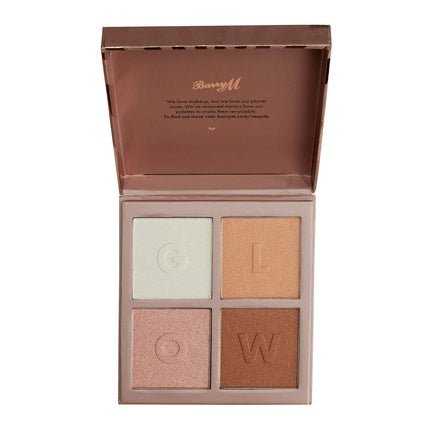 Barry M Cosmetics Glow Beam Illuminating Highlighter Palette Enriched with Shea Butter - Maison des fragrances