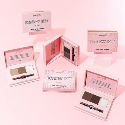 Barry M Fill and Shape Brow Kit 1.2g Shade Dark - Maison des fragrances