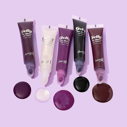 Barry M Gelly Hi Shine Lip Vinyl Gloss Modest Clear with Shimmer Glossy Finish - Maison des fragrances