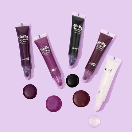 Barry M Gelly Hi Shine Lip Vinyl Gloss Modest Clear with Shimmer Glossy Finish - Maison des fragrances