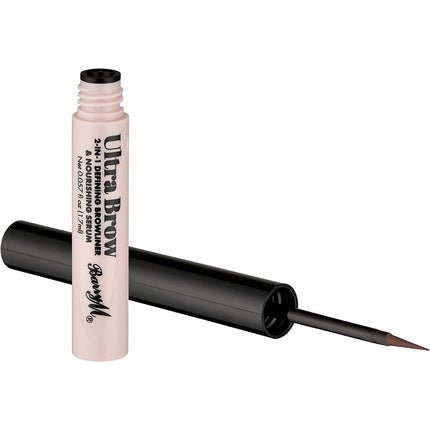 Barry M Ultra Brow 2 - in - 1 Defining Browliner and Nourishing Serum Medium Brown Tone - Maison des fragrances