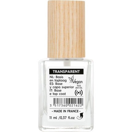 Base and Nail Polish 2 in 1 Transparent 11ml - Maison des fragrances