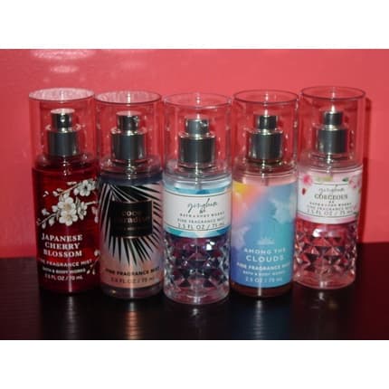Bath & Body Works Fragrance Mist Travel Size Brand New or - Choose Coffret (Coffret) Mixte 89ml - Maison des fragrances