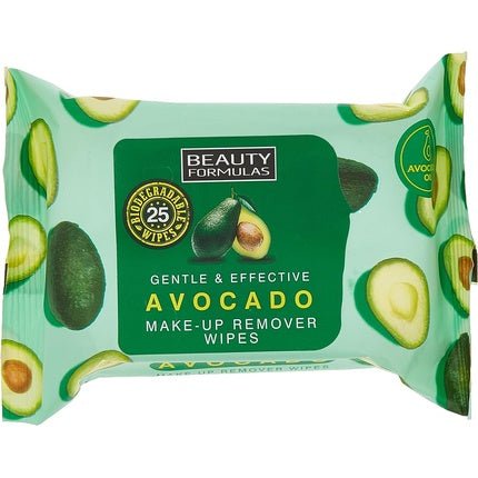 Beauty Formulas Avocado Makeup Remover Wipes - Maison des fragrances