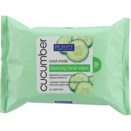 Beauty Formulas Cucumber Facial Wipes - Maison des fragrances