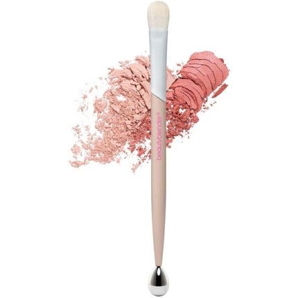 Beautyblender Shady Lady All - Over Blending Eyeshadow Brush and Cooling Anti - Puff Eye Roller for Dark Circles - Maison des fragrances