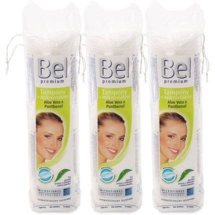 Bel Makeup Remover Pads with Aloe Vera 3x75 Pads - Maison des fragrances