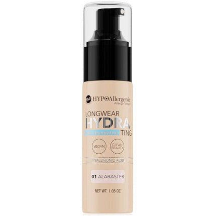 Bell Hypoallergenic Longwear Hydrating Balm Foundation 01 Alabaster 30 G - Maison des fragrances