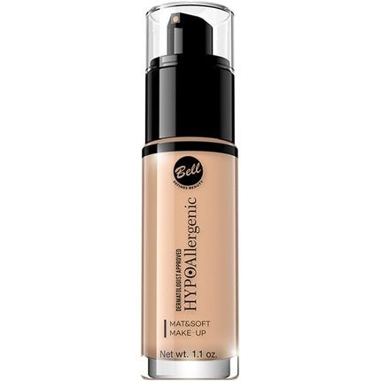 Bell HYPOAllergenic Mat&Soft Make - up 30g Golden Beige - Maison des fragrances