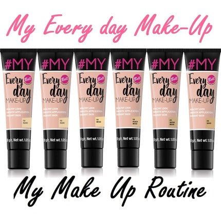 Bell My Every Day Make - Up Foundation 5 Skin Tones 02 - 135 Nude - Maison des fragrances