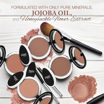 Bellapierre Compact Mineral Blush Warms Complexion for a Healthy Glow 10 Grams Amaretto - Maison des fragrances