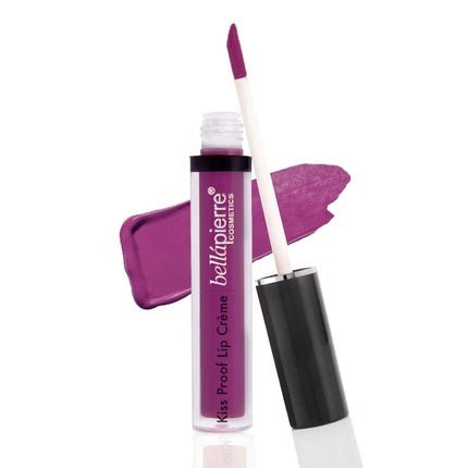 Bellapierre Kiss Proof Lip Crème Richly Pigmented Smooth Matte Finish 100% Natural Formulation Non - Toxic Paraben Free Long Lasting Nourishing Color Vivacious - Maison des fragrances