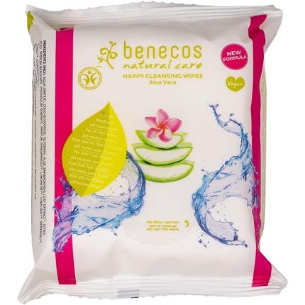 Benecos Vegan Face Cleansing Wipes 25 Pieces - Maison des fragrances