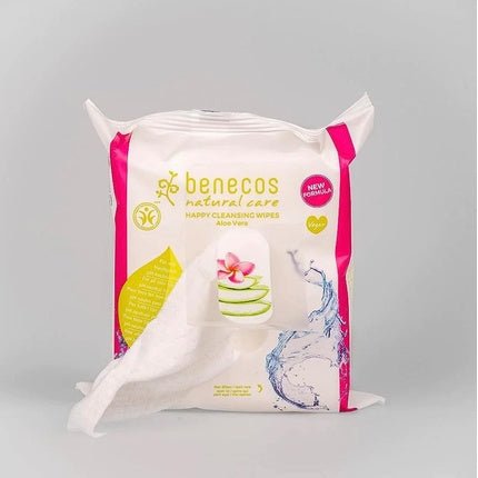 Benecos Vegan Face Cleansing Wipes 25 Pieces - Maison des fragrances