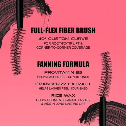 Benefit Fan Fest Fanning Volumizing Mascara Black 8.5g 0.3 oz - Maison des fragrances
