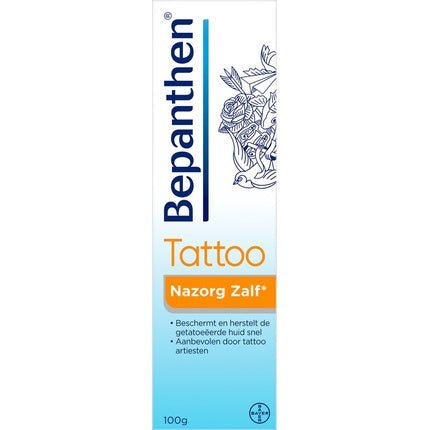Bepanthen Tattoo Ointment - Responsible Care And Protects - Tattooed Skin - 100 Grams - Maison des fragrances