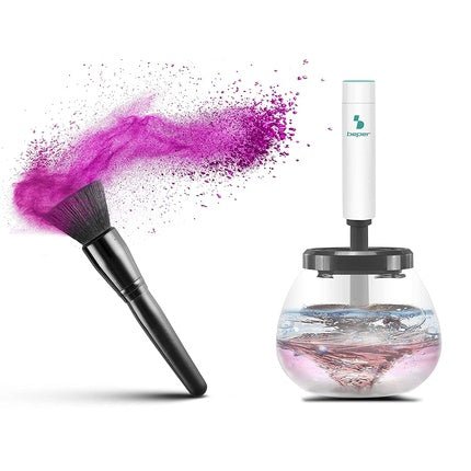 BEPER P302VIS060 Makeup Brush Cleaner with 7 Adapters - Suitable for All Brush Types - Maison des fragrances