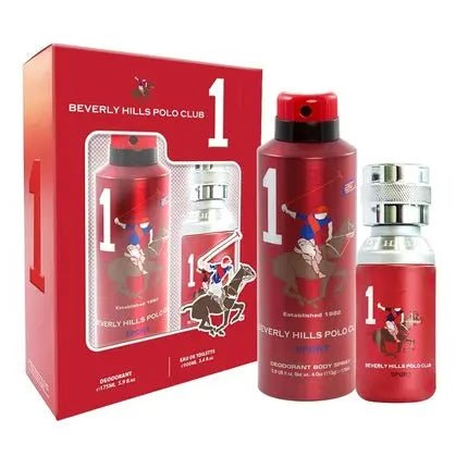 Beverly Hills Polo Club Man Sport One And Deodorant Set Eau de Toilette 100ml pour homme - Maison des fragrances