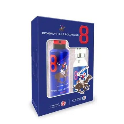 Beverly Hills Polo Club Sport Eight Coffret (Coffret) Homme 100ml - Maison des fragrances