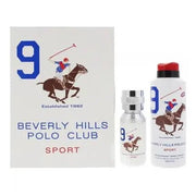 Beverly Hills Polo Club Sport Nine Gift Set Coffret (Coffret) Homme 100ml - Maison des fragrances