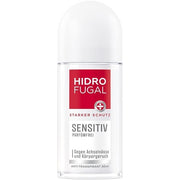 Hidrofugal Sensitive Roll-On 50ml Strong Anti-Perspirant Protection for Sensitive Skin with Gentle Fragrance Deodorant Without Ethyl Alcohol Hidrofugal