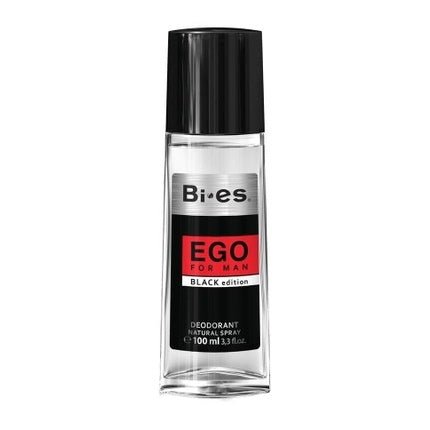 Bi Es Bi-Es Ego Black Edition Deodorant In Glass 100ml Unisexe - Maison des fragrances