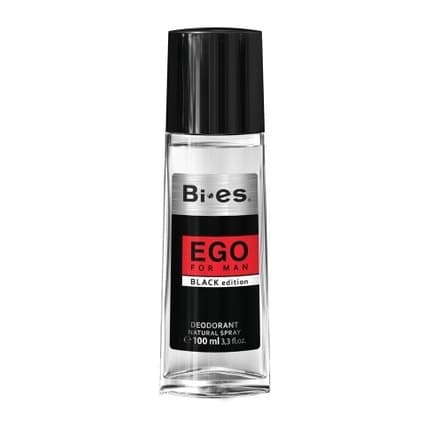 Bi Es Bi-Es Ego Black Edition Deodorant In Glass 100ml Unisexe - Maison des fragrances