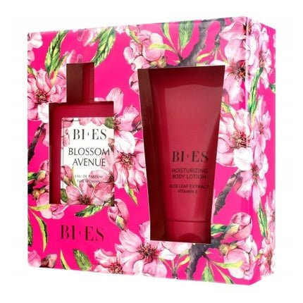 Bi-Es Blossom Avenue Eau De Parfum 100ml With Moisturizing Body Lotion 150ml Set - Maison des fragrances