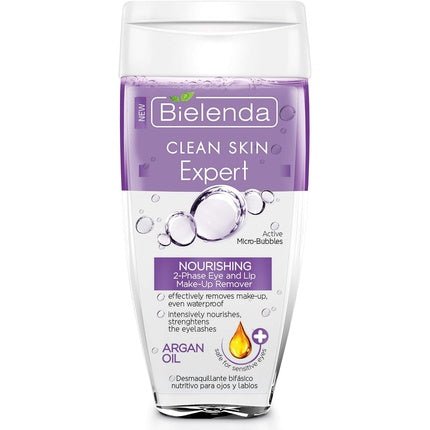 Bielenda Clean Skin Expert Nourishing 2 - Phase Eye and Lip Make - Up Remover - Maison des fragrances