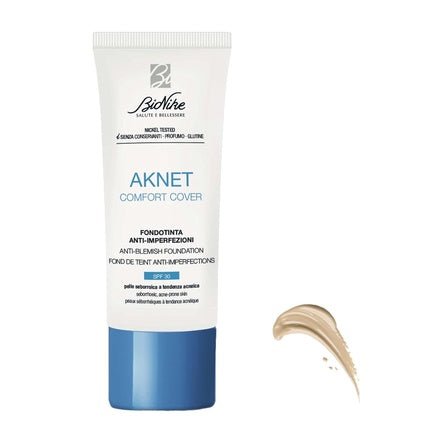 BioNike Aknet Comfort Primer Cover No. 101 Ivory 30ml - Maison des fragrances