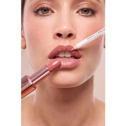 BioNike Defence Color Lipliner with Natural Wax for Soft Application Long Lasting up to 8H Integrated Brush 211 Mauve - Maison des fragrances