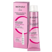 Biopoint Permanent Hair Color Cream 60ml + 1 Ampoule Hyaluplex Hair Serum 3ml - 6.3 Dark Blonde Gold - Maison des fragrances